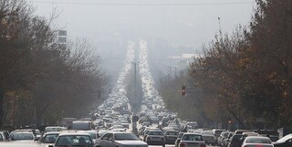 تهران آلوده شد