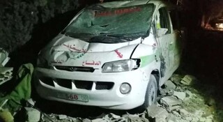 حمله ارتش رژیم صهیونیستی به ۲ آمبولانس لبنانی