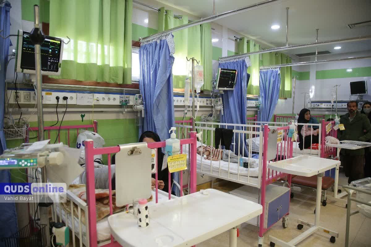 کمبود تخت، پرستار و دارو در بیمارستان فوق تخصصی اطفال اکبر مشهد
