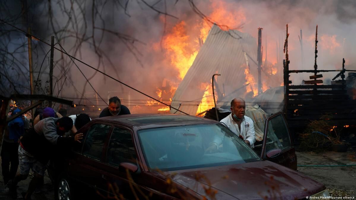 شمار قربانیان آتش‌سوزی‌های شیلی به ۱۱۲ تن رسید
