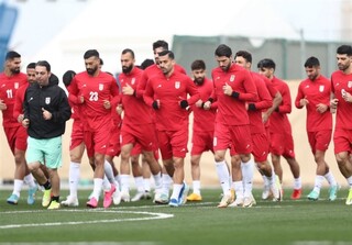 گزارش آخرین تمرین تیم ملی پیش از دیدار مقابل قطر/ حضور میهمان‌های ویژه و رقابت ملی پوشان با قلعه‌نویی