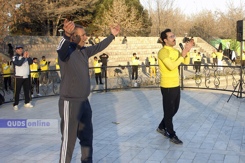 گزارش تصویری I ورزش صبحگاهی در پارک پرديس مشهد