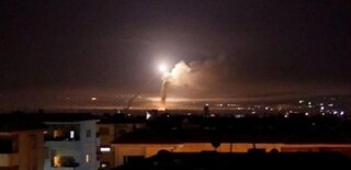 مقابله پدافند هوایی سوریه با ۲ حمله رژیم صهیونیستی به حمص