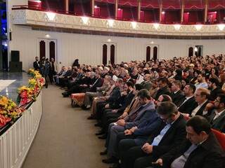 آئین پایانی چهل و یکمین جایزه کتاب سال برگزار شد