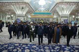 تجدید میثاق فرماندهان نیروی هوایی ارتش باآرمان‌های امام خمینی(ره)