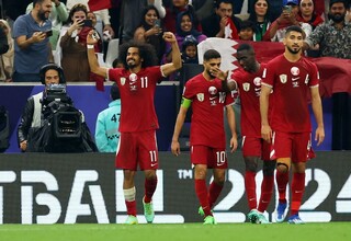 دفاع از عنوان قهرمانی با هت‌تریک «عفیف» در پنالتی؛ قطر بر بام آسیا ایستاد