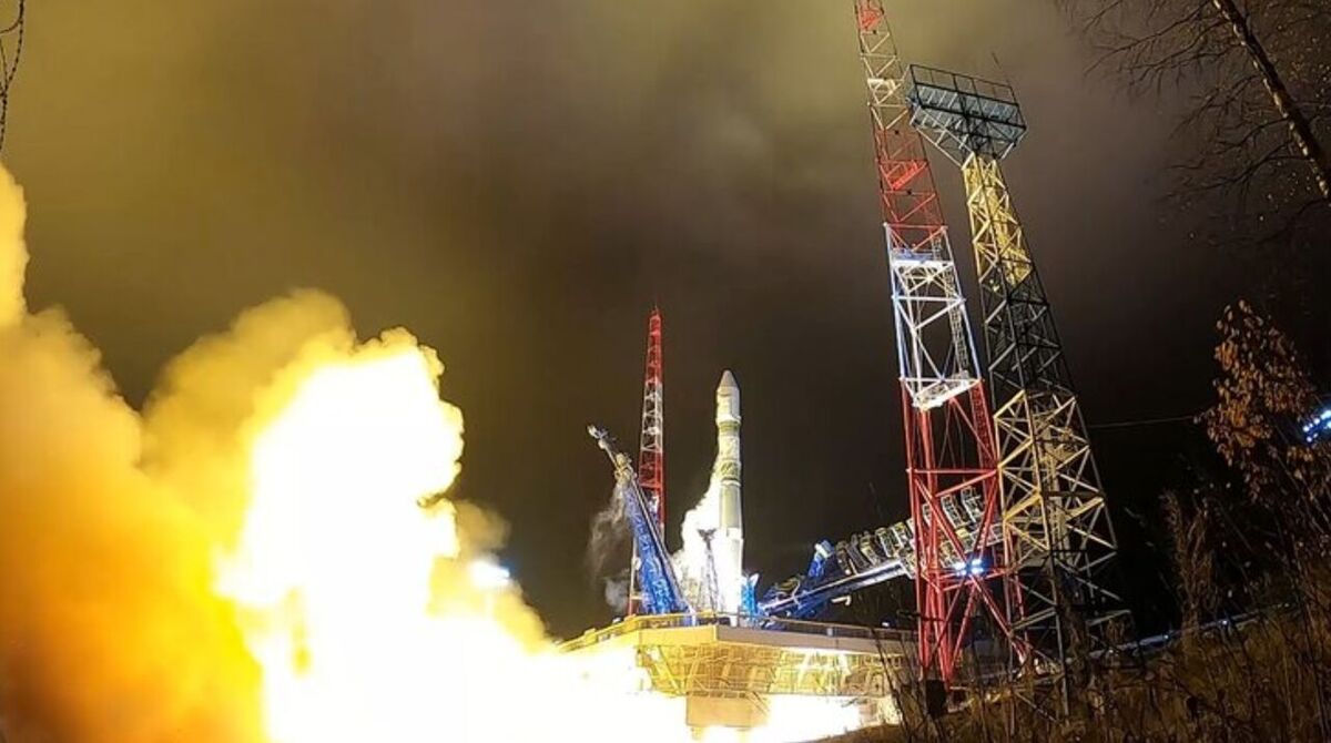 روسیه یک ماهواره نظامی به فضا پرتاب کرد 