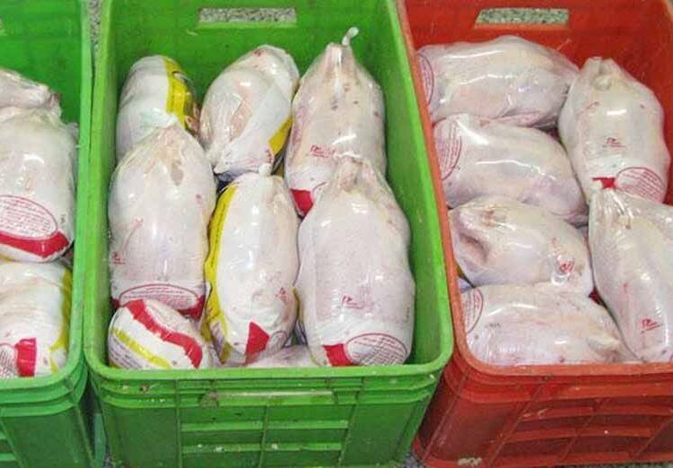 کشف ۹ تن گوشت مرغ فاقد مجوز در شهرستان فردوس