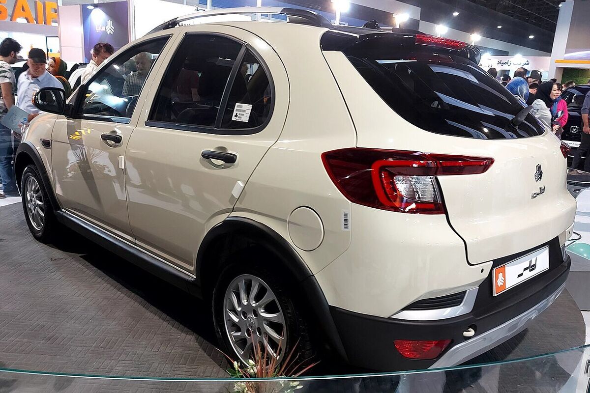 خودروی جدید تولید داخل در خیابانها/ عکس