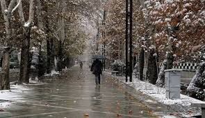 تداوم باران و برف در زنجان