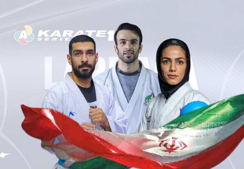 ۳ طلا و برنز کاراته‌کاهای ایران در لیگ‌ جهانی قبرس