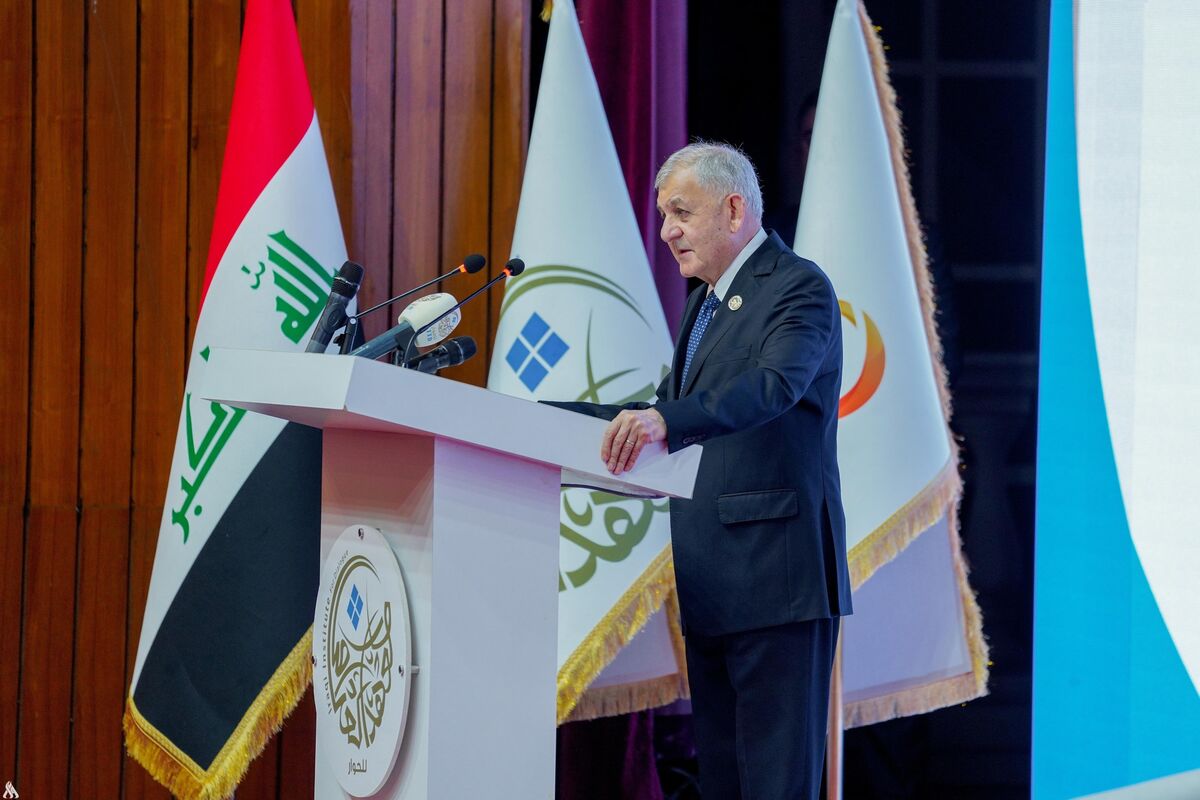 تاکید رئیس جمهور عراق بر تحکیم روابط ایران و عربستان/ بدون تشکیل کشور فلسطین منطقه به ثبات نمی‌رسد
