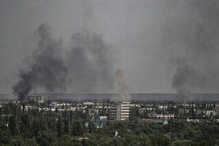 ارتش اوکراین مناطق مختلف «دونتسک» روسیه را بمباران کرد