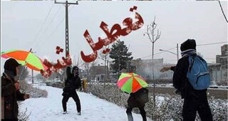 مدارس ابتدایی استان البرز تعطیل شد