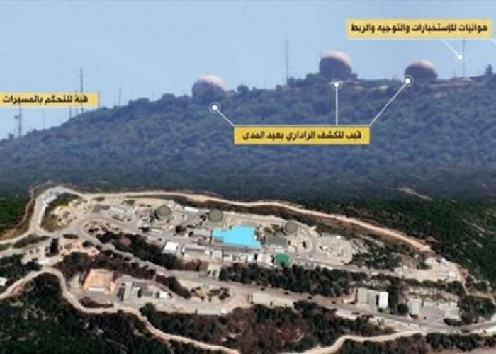 حمله موشکی حزب الله به پایگاه راهبردی «میرون» ارتش اسرائیل 
