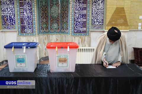 گزارش تصویری I حضور آیت الله علم الهدی در انتخابات مجلس شورای اسلامی و مجلس خبرگان رهبری