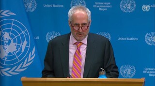 سخنگوی سازمان ملل: تمرکز بین‌المللی باید بر افزایش کمک‌های زمینی به غزه باشد