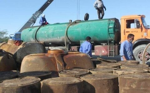 تاوان سنگین برای حمل سوخت قاچاق در همدان