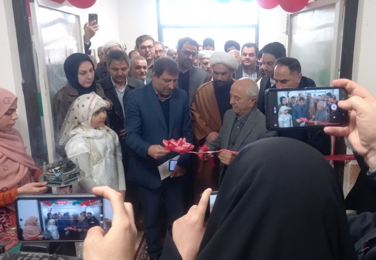 افتتاح دبیرستان ۶ کلاسه دکتر احمد قفلی در روستای اوارشک 