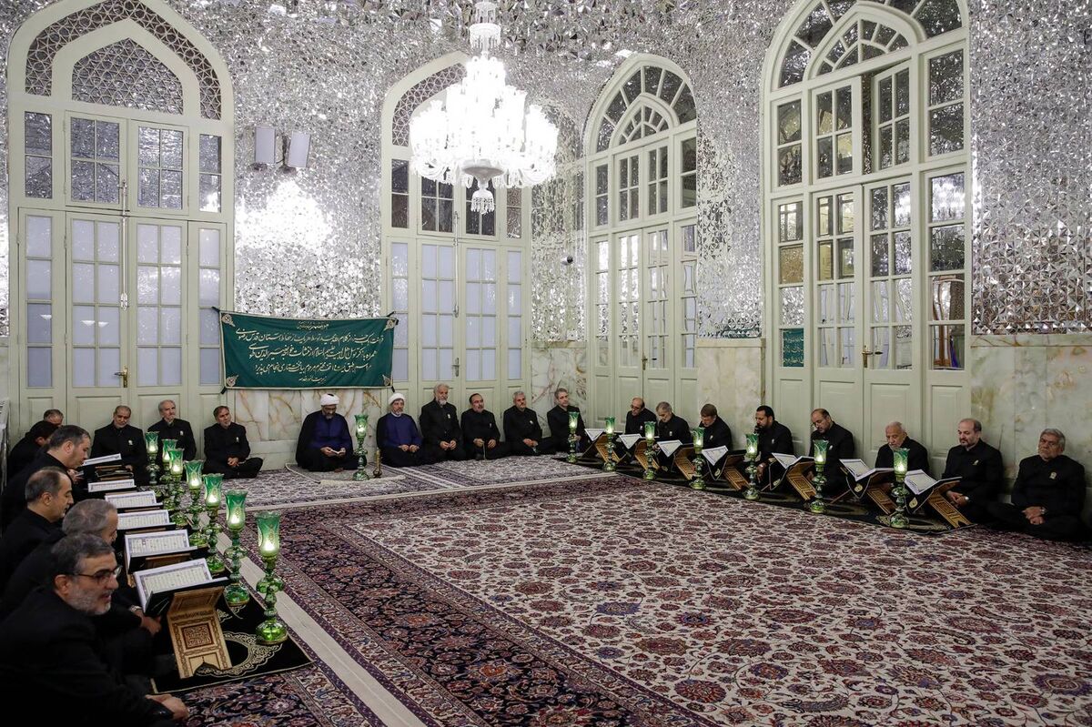 سنت هزارساله «صفه» حرم مطهر رضوی ثبت ملی شد