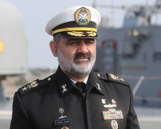 پیام تبریک دریادار ایرانی به فرمانده کل ارتش