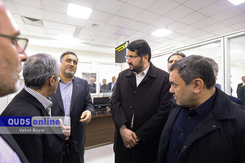 گزارش تصویری I افتتاح پروژه های عمرانی فرودگاه شهید هاشمی نژاد