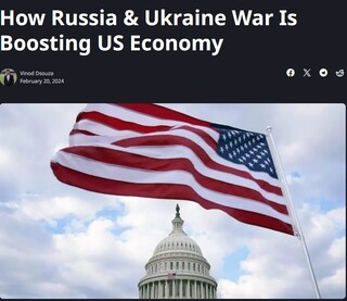 نگاهی به پشت پرده حمایت کاخ سفیدنشینان از زلنسکی / جنگ افروزی در اوکراین، رونق اقتصادی در ینگه دنیا!