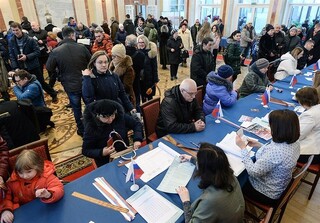 مشارکت ۶۰ درصدی مردم روسیه در روز دوم انتخابات/ افزایش حملات سایبری به سیستم‌های انتخاباتی