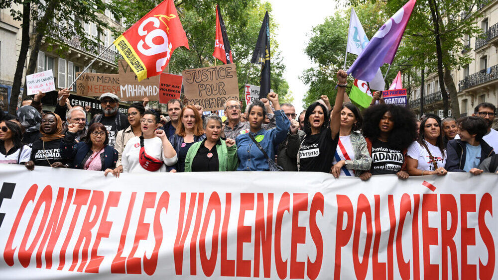 تظاهرات در پاریس علیه «خشونت پلیس» و «نژادپرستی سیستماتیک»