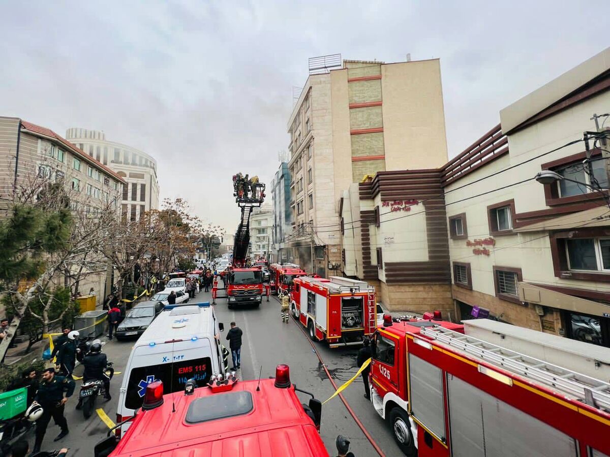 آتش‌سوزی ساختمان در شرق تهران هشت نجات‌یافته داشت