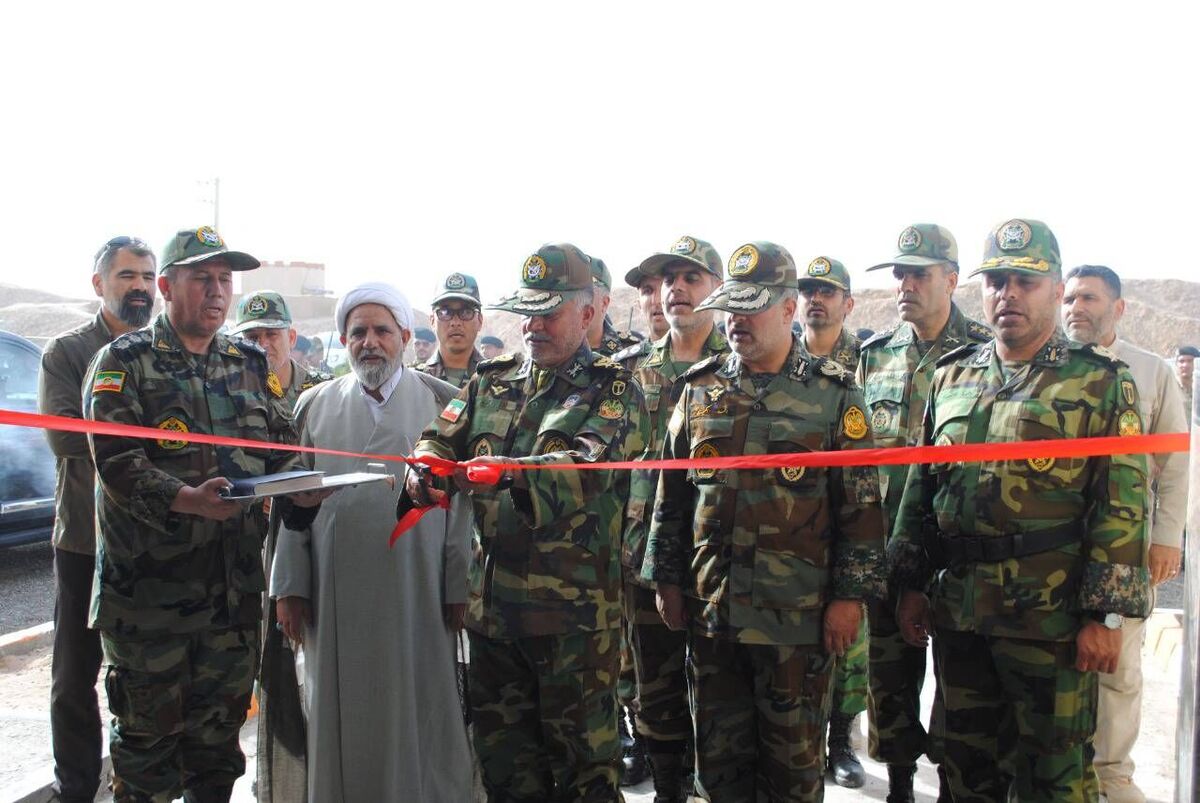 فضای آسایشگاهی نیروی های ارتشی مستقر در نقطه صفر مرزی ایران و افغانستان افتتاح شد