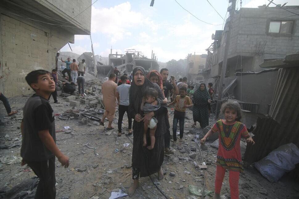 رژیم صهیونیستی مناطق مرکزی غزه را بمباران کرد
