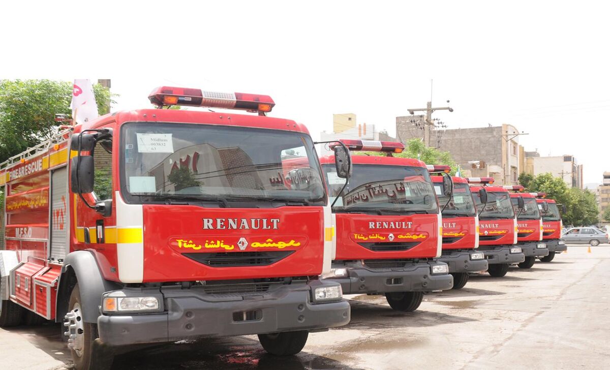 آماده‌باش کامل نیروهای آتش‌نشانی مشهد