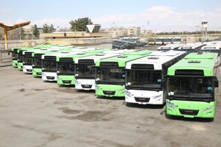 افزودن ۱۲۰ دستگاه اتوبوس در ایام نوروز برای خدمت‌رسانی به زائران مشهد