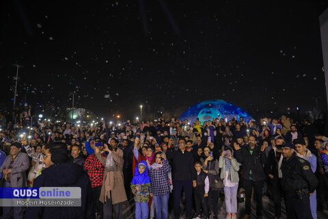 گزارش تصویری I افتتاحیه دومین جشنواره هنرهای نوری مشهد