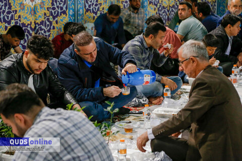 گزارش تصویری I مراسم افطاری طرح ضیافت اکرام رضوی در صحن امام حسن مجتبی علیه‌السلام