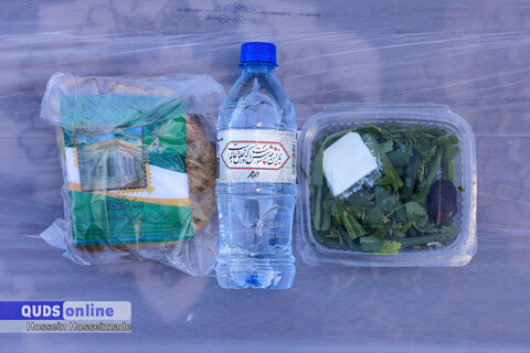 گزارش تصویری I افطاری ۶ کیلومتری روز میلاد امام حسن مجتبی علیه السلام در مسیر حرم رضوی