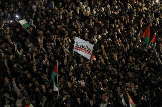 ادامه تظاهرات مردمی در اردن در حمایت از غزه