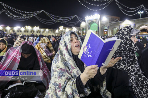 گزارش تصویری I مراسم احیا شب نوزدهم ماه مبارک رمضان در حرم مطهر رضوی