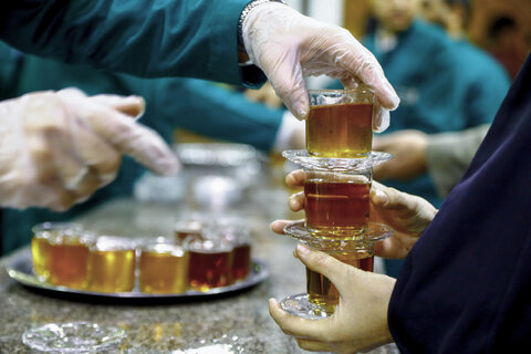 گزارش تصویری I چایخانه حرم مطهر رضوی در ماه مبارک رمضان