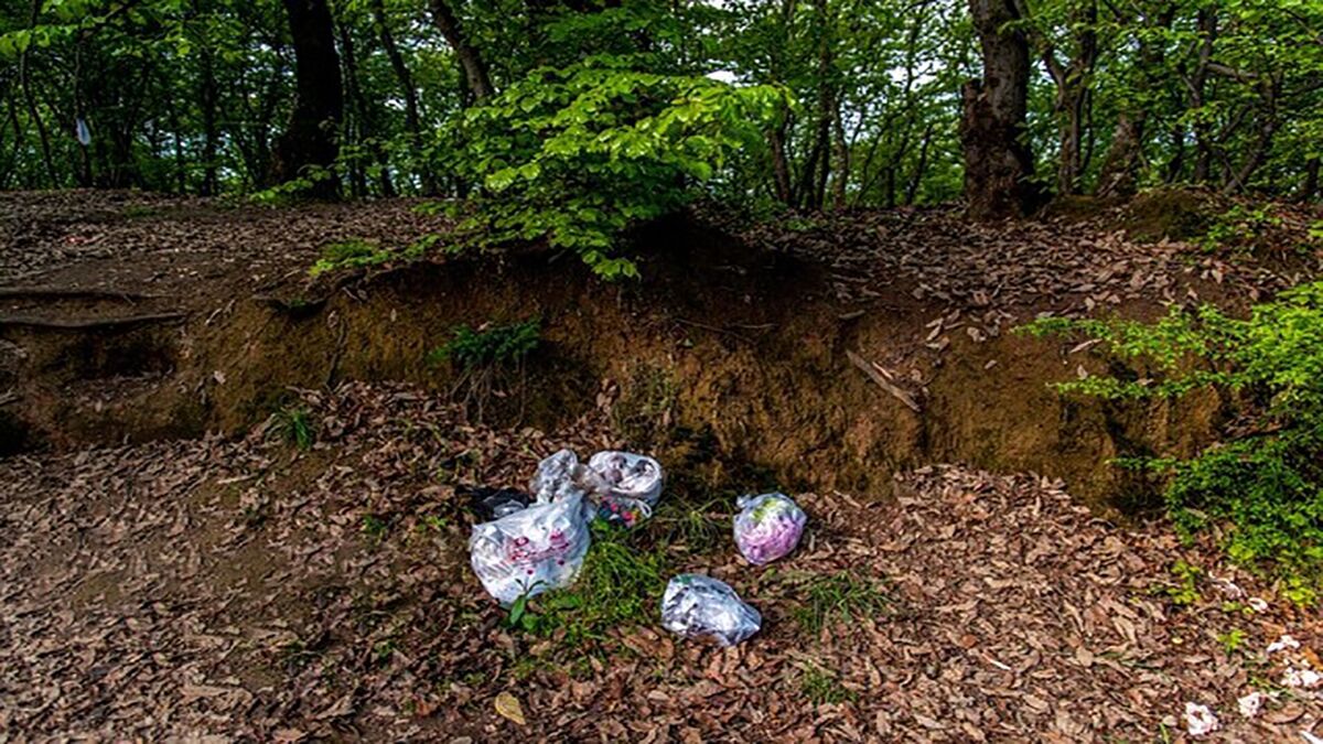 خودداری از ریختن زباله به خصوص ضایعات پلاستیکی در طبیعت 