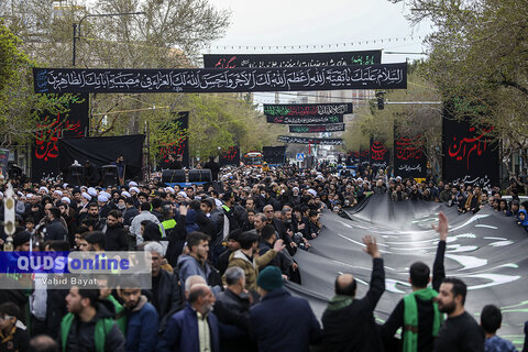 گزارش تصویری I آیین عزاداری دسته عزای علوی در مشهد