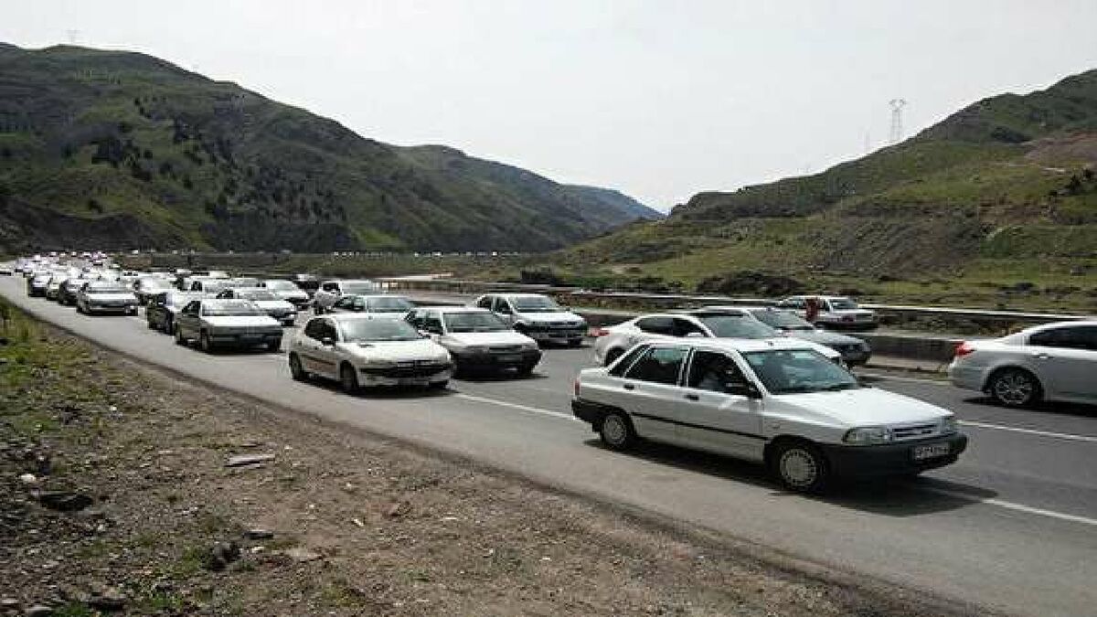 ترافیک نیمه سنگین در جاده‌های استان قزوین