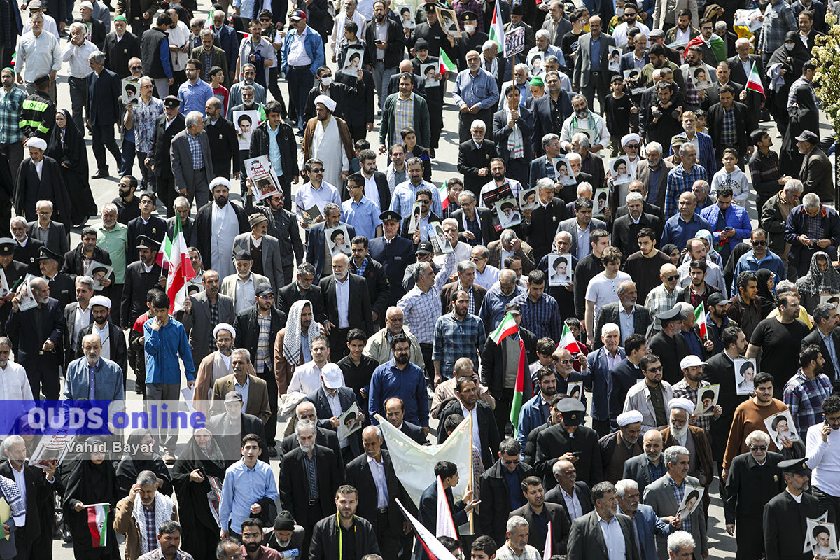 قدردانی فرمانده سپاه امام رضا(ع) از حضور پرشور مردم در راهپیمایی روز قدس