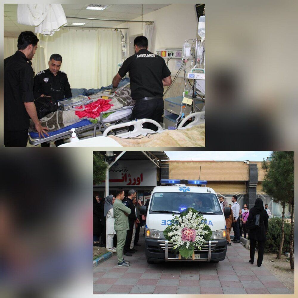 اهدای عضو پرستار البرزی جان پنج بیمار را نجات داد