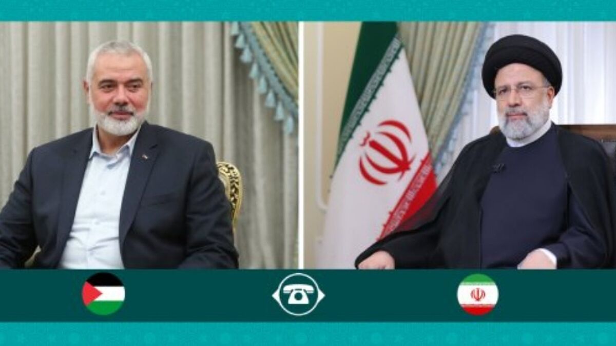 رئیسی در گفتگو با هنیه: رهبران مقاومت برای آزادسازی قدس همراه با ملت خود در خط مقدم جانفشانی قرار دارند