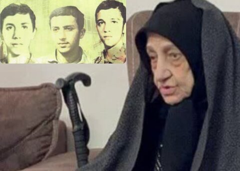 پیکر مادر شهیدان بهمنی‌نژاد در گرگان تشییع شد