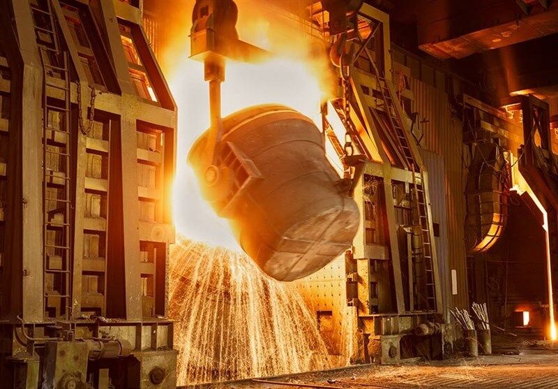رشد تولید چهار ماهه ۲۰۲۴ فولاد خام ایران به ۷.۲ درصد رسید