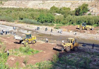 ورود دادستان زنجان به تصرف حریم رودخانه ولیدر