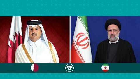 رئیسی در گفت‌وگو با امیر قطر: کوچکترین اقدام علیه منافع ایران با پاسخی سهمگین علیه همه عاملان آن مواجه خواهد شد